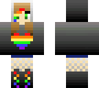 me in minecraft rainbow