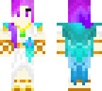 purple haired myth girl- steve skin