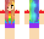rainbow girl