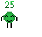 25 peas