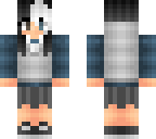 a japanese school girll