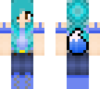 blue fox girl