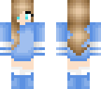 blue girl