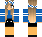 blue girl