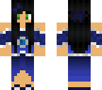 blue girl witch