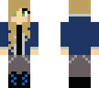 blue hoodie