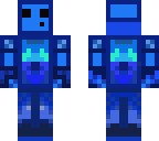 blue robot slime