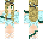 blue spring girl