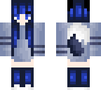 blue wolf girl