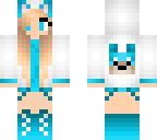 blue wolf girl