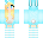 bunny girl blue