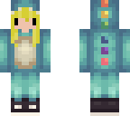 chibi blonde dino