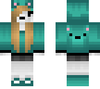 cute cyan bear