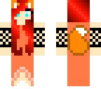 cute fire fox prom dress