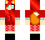 cute fire fox school uniform