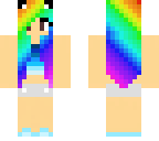 cute rainbow panda