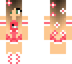 dinoschool cheerleading club skin