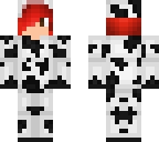 edward in a cow suit