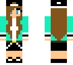 green cool girl