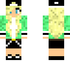 green cool girl
