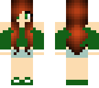 green ginger girl