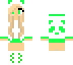 green panda