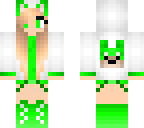 green wolf girl