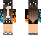 ice and fire fist girl 3px arms