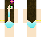 me in minecraft swimsuit