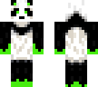 neon green panda