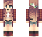 plaid and flowers