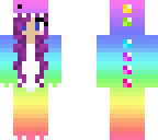 purple dinosaur rainbow edit