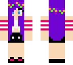 purple hair
