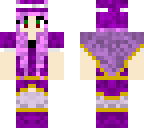 purple witch girl