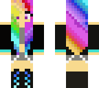 rainbow girl