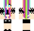 rainbow girl