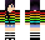 rainbow girl