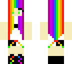 rainbow girl