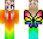 rainbow girl