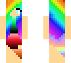 rainbow girl