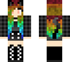 rainbow girl