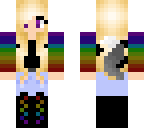 rainbow wolf