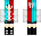 red and blue girl