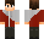 red and grey hoodie