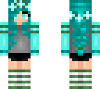 teal girl