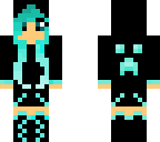 teal hoodie girl