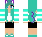 turquoise girl