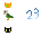 23 kitty-birds