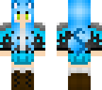 blue cat skin