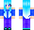 blue girl